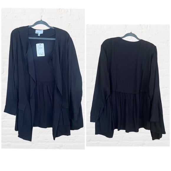 NEW DR2 Daniel Rainn cardigan style jacket blazer - Picture 1 of 6